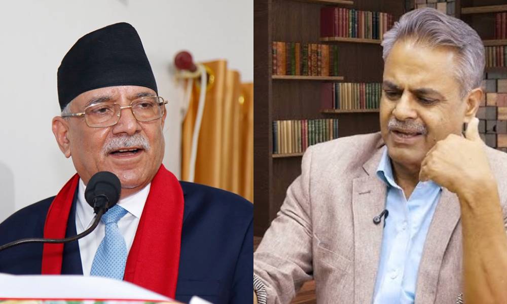 पूर्वएआइजी देवेन्द्र सुवेदीविरुद्ध प्रचण्डको सचिवालयले दियो साइबर अपराधको जाहेरी