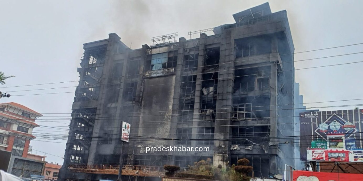 विराटनगरको भाटभटेनीमा जलेको अवस्थामा मानव कंकाल फेला