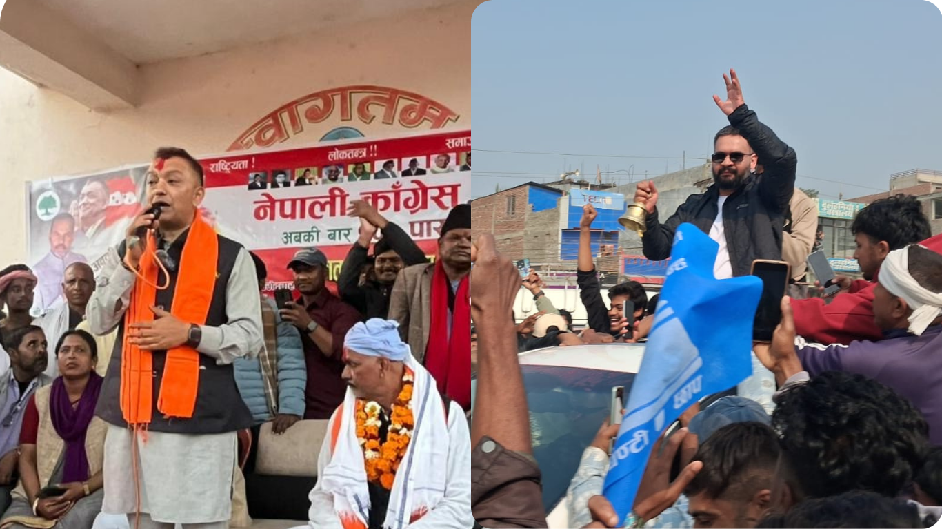 मधेश केन्द्रित गगन–बालेन, झापा–५ मा ओलीमाथि घेराबन्दी