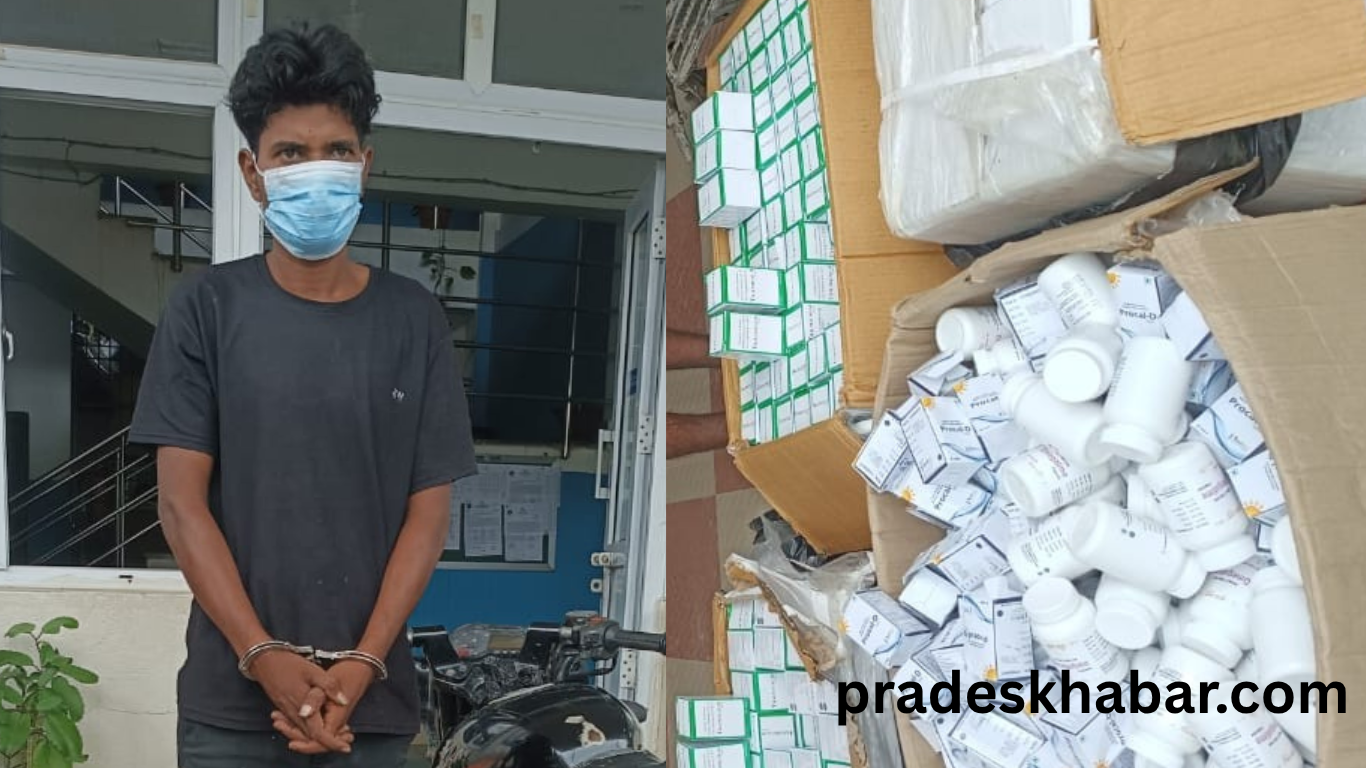 विराटनगरबाट सात लाखभन्दा बढीको अवैध औषधसहित एक जना पक्राउ