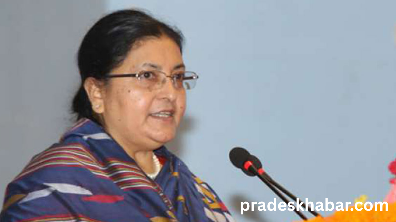 एमालेको सक्रिय राजनीतिमा फर्किएको घोषणा गर्दै भण्डारीले भनिन्: 