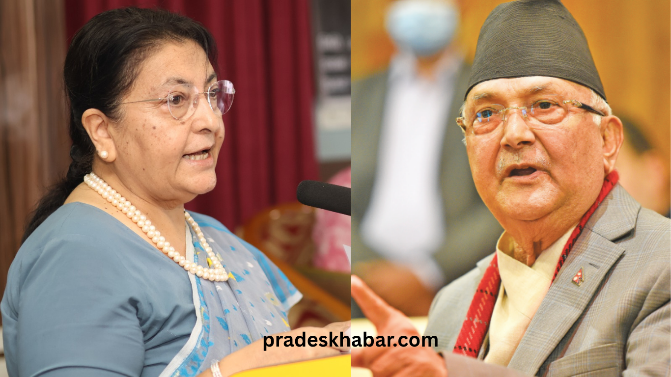 विद्या भण्डारीको सक्रियता र ओलीको चेतावनीले एमालेभित्र शक्ति सङ्घर्ष चर्कियो