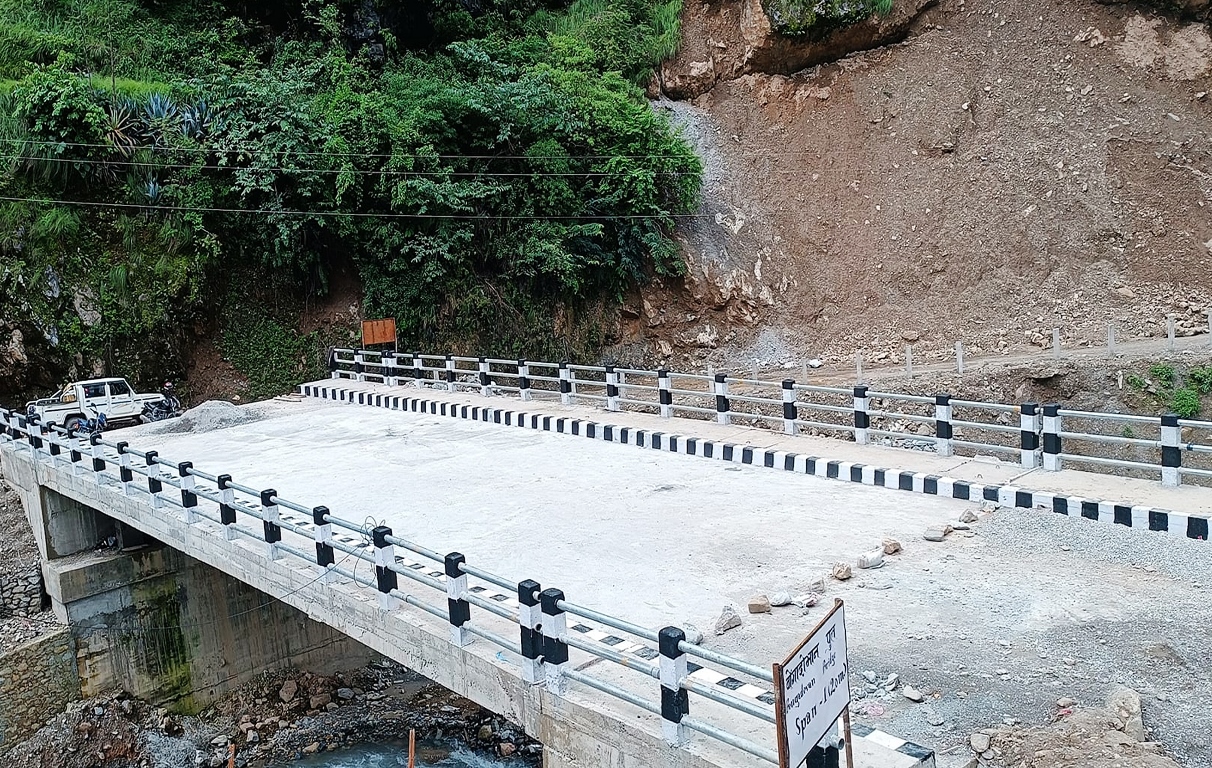 पृथ्वीराजमार्ग पश्चिम खण्डमा ११ पुल निर्माण