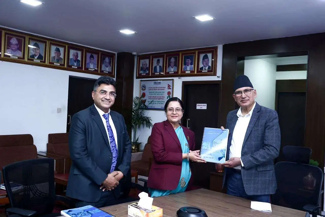 राष्ट्र बैंकद्वारा पूर्वबजेटकालीन समीक्षा प्रतिवेदन अर्थ मन्त्रालयमा पेस
