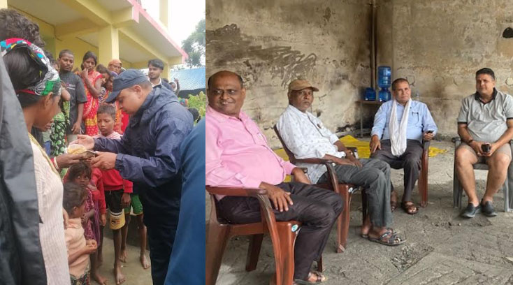 बाढीपीडितको उद्धार र राहत वितरणमा महानगरको सक्रियता