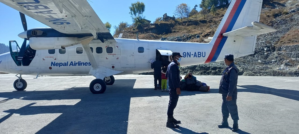 ४ महिनापछि रारा विमानस्थलमा उडान