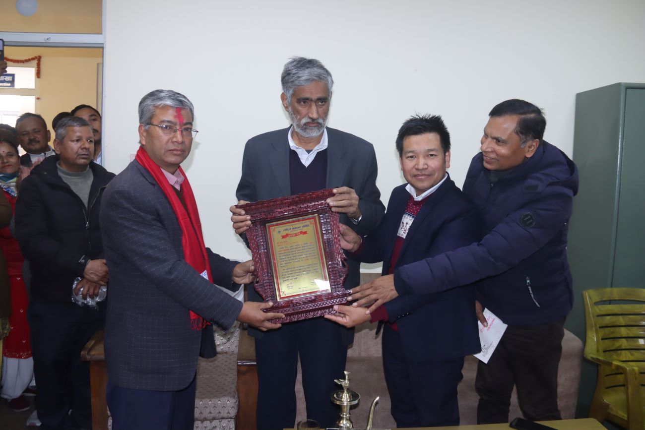 नायब महाप्रबन्धक शाक्य रासस सेवाबाट बिदाइ