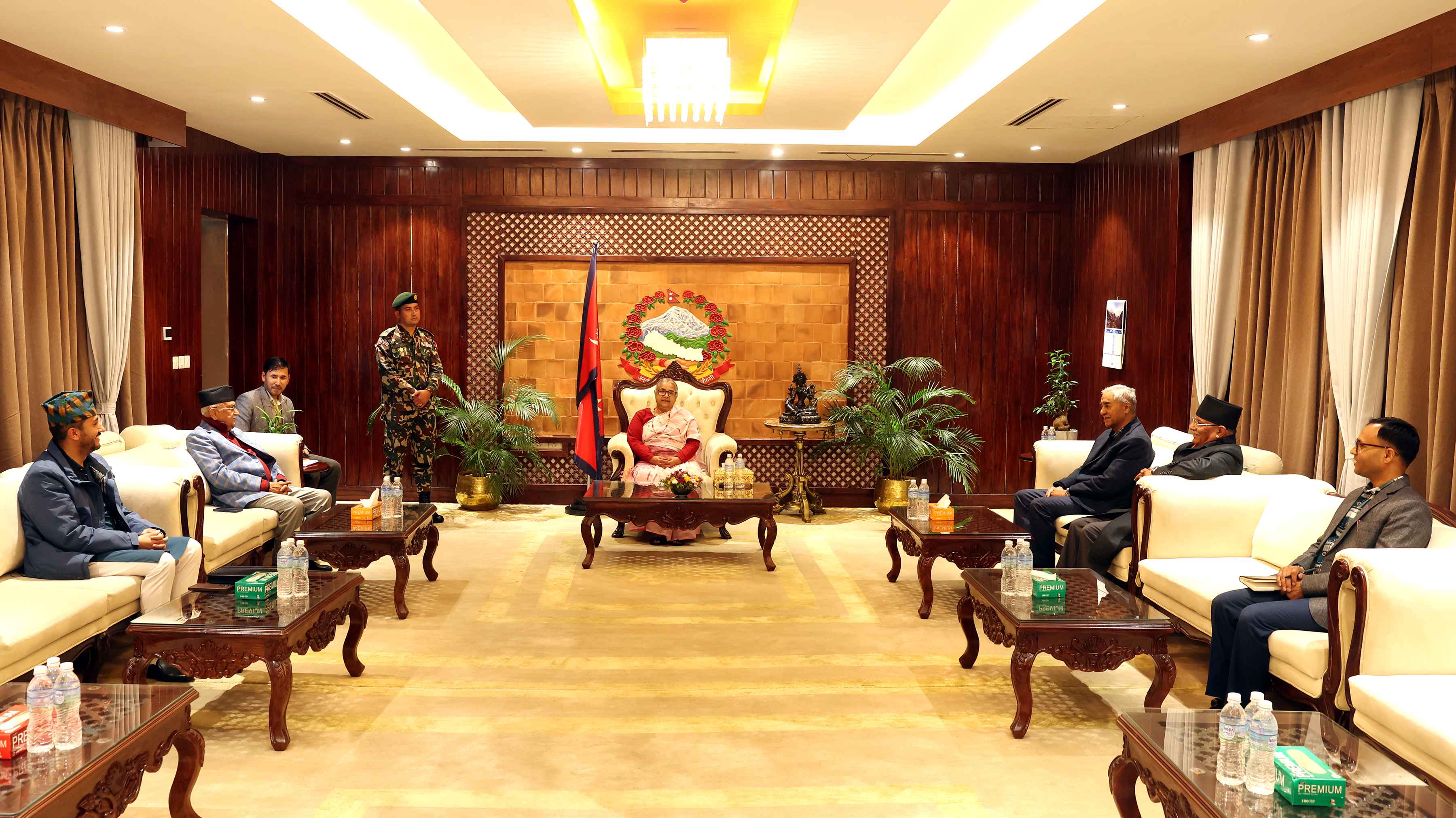 निर्वाचनमा सहभागी हुने ओली देउवा र प्रचण्डको प्रतिबद्धता