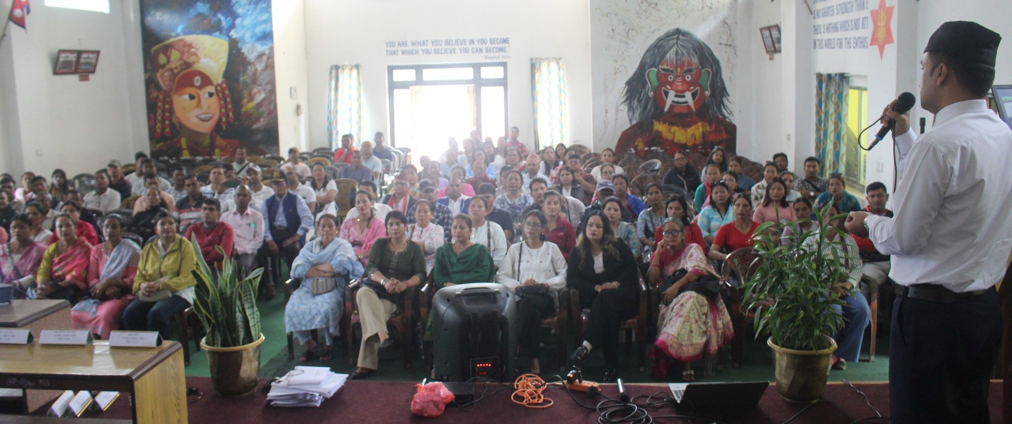 सैनिक आवासीय महाविद्यालयमा सकारात्मक अभिभावकत्व कार्यक्रम सम्पन्न