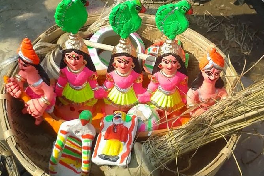 मधेश प्रदेशमा सामा–चकेवा पर्वको रौनक