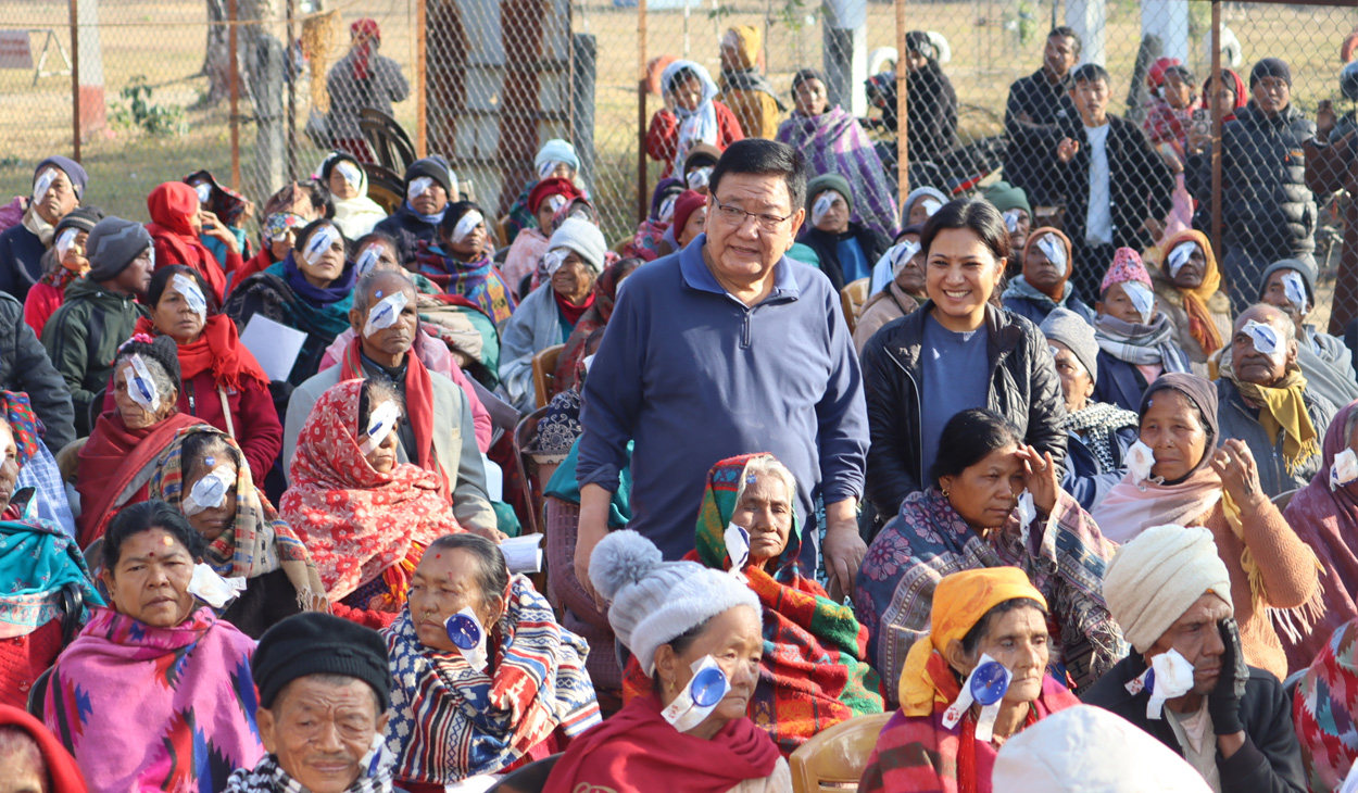 उदयपुरमा १० दिने बृहत् निःशुल्क आँखा शिविर सम्पन्न, ४३८ जनाको शल्यक्रिया