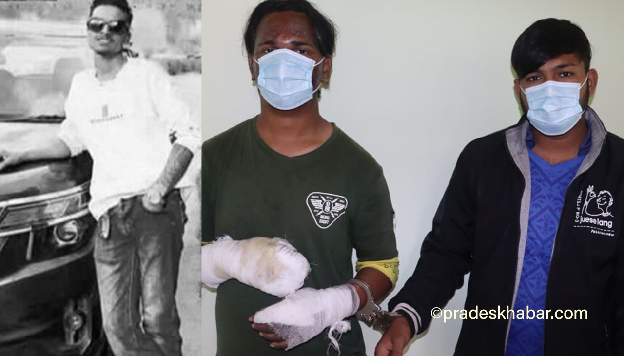 सुन कारोबारको बहानामा सरोज शर्माको हत्या, संलग्न दुई जनालाई प्रहरीले गर्यो सार्वजनिक