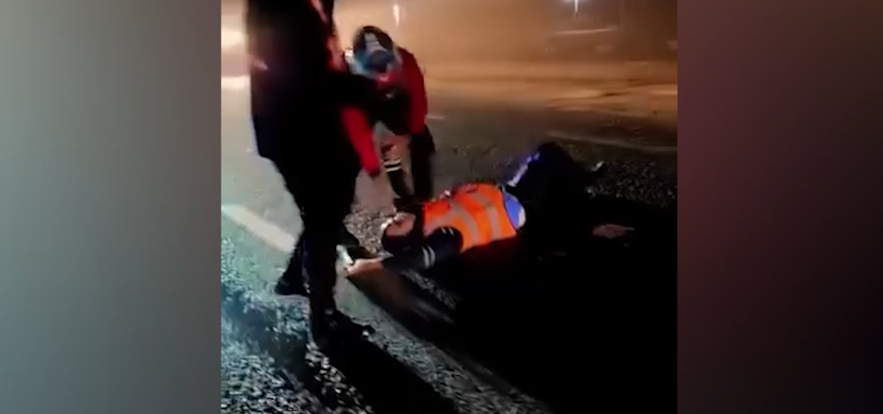 चेकजाँचका क्रममा ट्राफिक प्रहरीलाई ठक्कर दिएर भारतीय नागरिक फरार