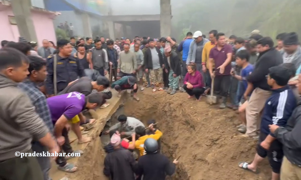 सेप्टिक ट्याङ्कीमा निसासिँदा पाँचथरमा एक मजदुरको ज्यान गयो, तीन जना घाइते