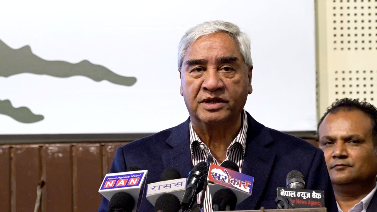 गभर्नर नियुक्तिमा भइरहेको ढिलाइमा ओलीको दोष छैन्  ः देउवा