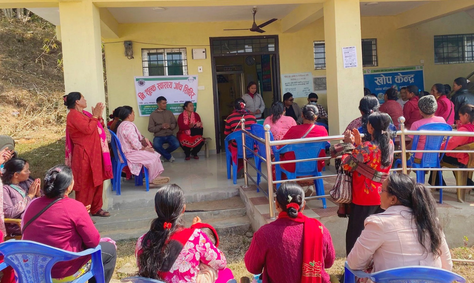 भोजपुर बोखिममा निःशुल्क स्वास्थ्य शिविर, ७९ जना लाभान्वित