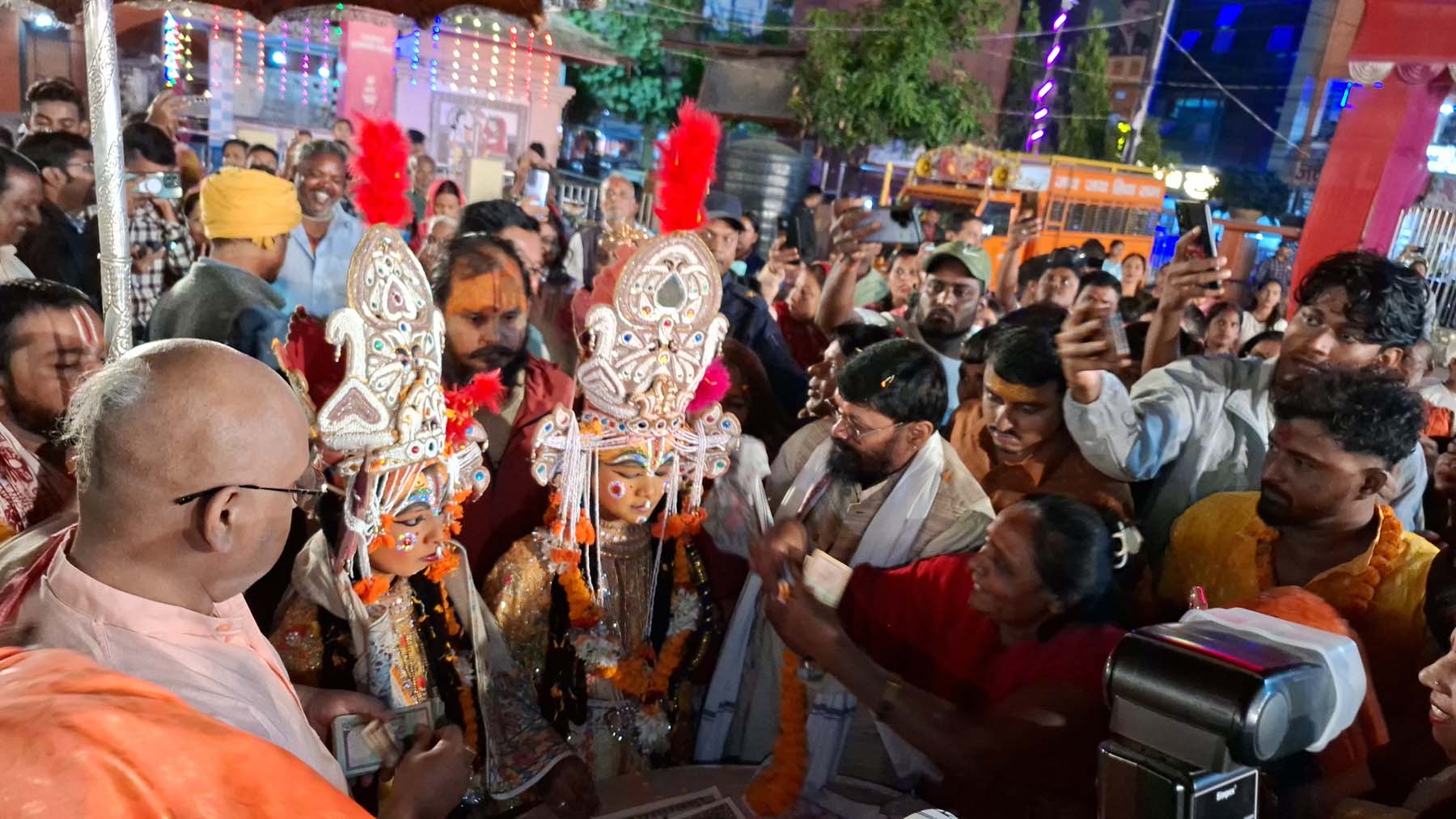 जनकपुरमा साताव्यापी सीताराम विवाह पञ्चमी महोत्सव सुरु