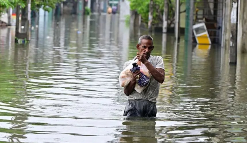 श्रीलंकामा चक्रवातका कारण मृत्यु हुनेको संख्या ४६५