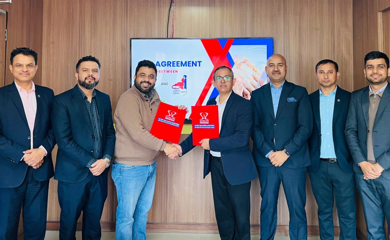 सन नेपाल लाइफ र लुम्बिनी वर्ल्ड पीस फोरम ‘वान मिलियन ट्रीज क्याम्पेन’का लागि सहकार्य