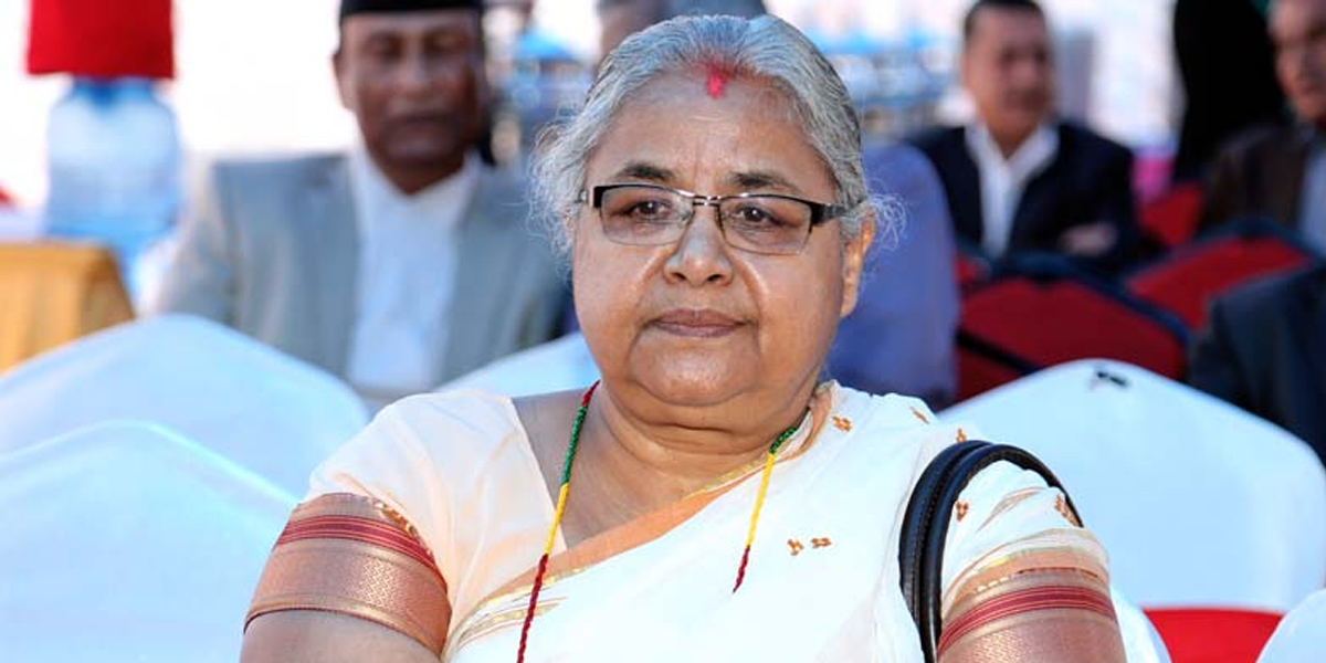 भावी प्रधानमन्त्रीको विकल्पमा सुशीला कार्कीको नाम अगाडि