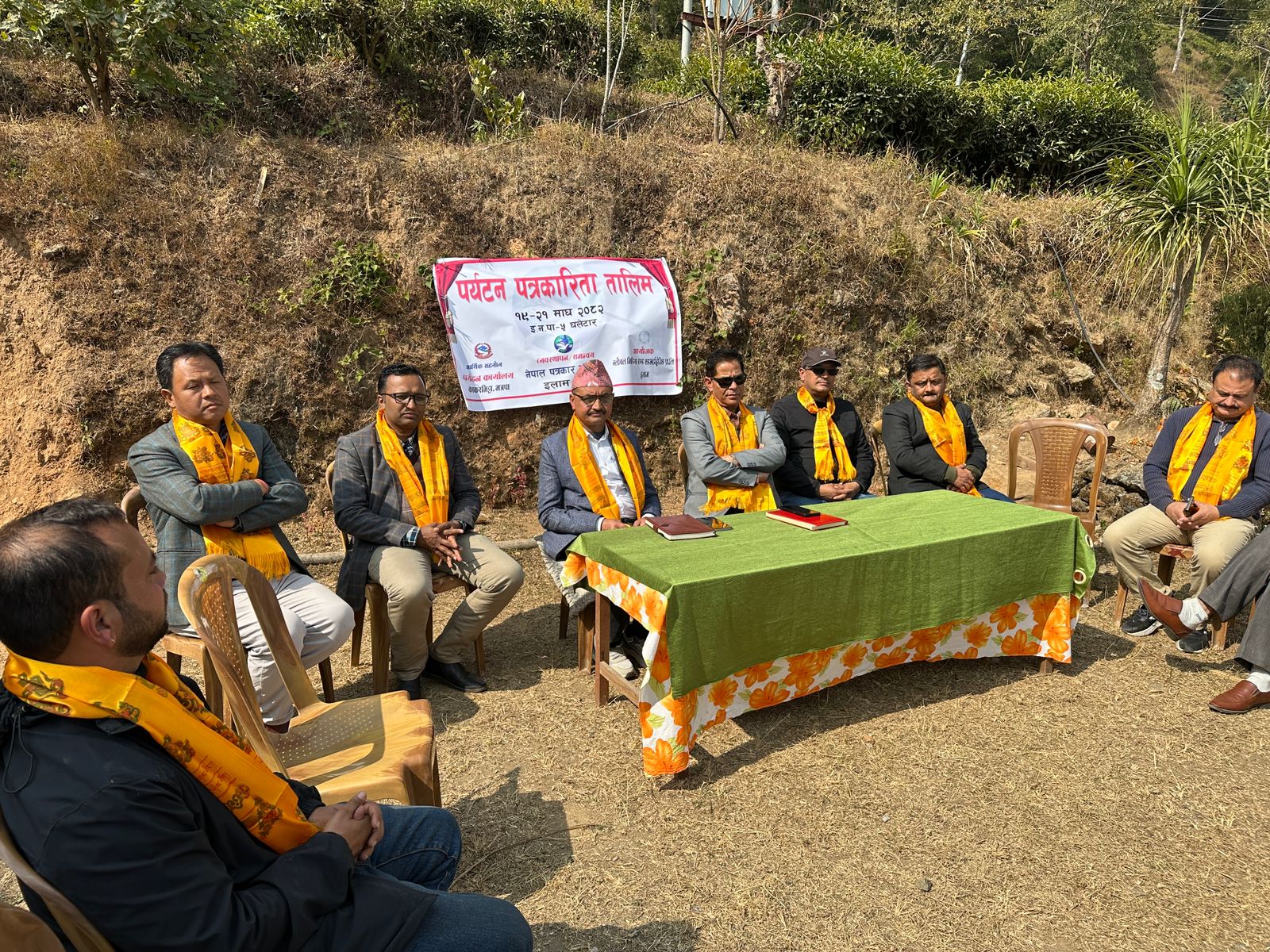 चार जिल्लाका पत्रकारलाई इलाममा पर्यटन पत्रकारिता तालिम