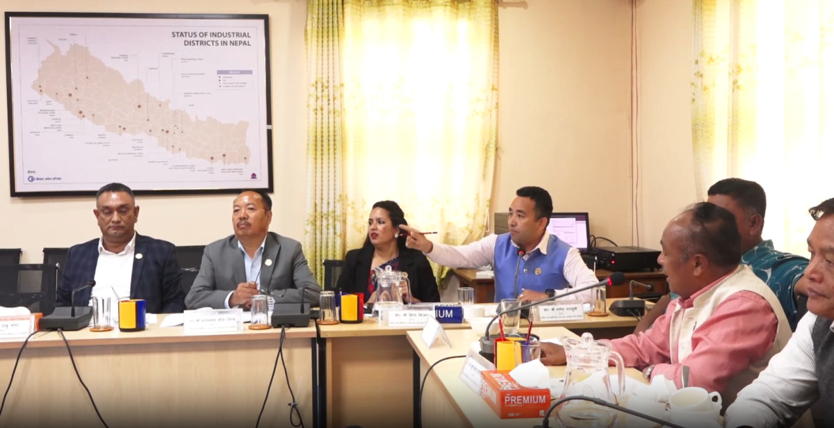 संसद्को उद्योग समितिमा सांसदहरूबीच चर्काचर्की, रास्वपा सांसदको भनाइमा अन्य दलको आपत्ति