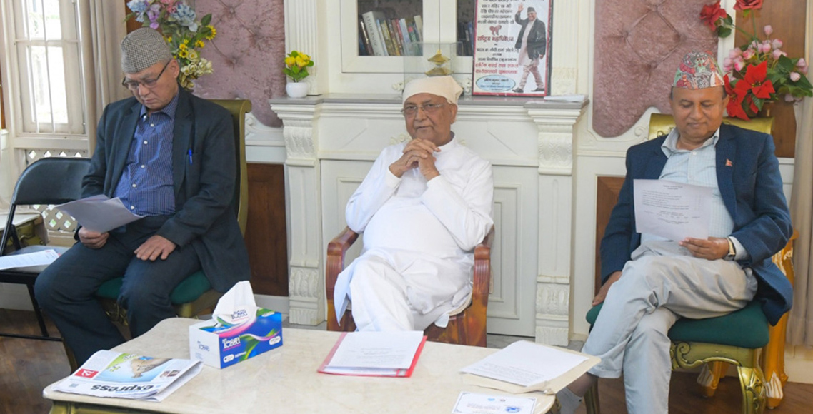 नेताहरूको कार्यविभाजनलाई अन्तिम रूप दिन आज एमाले सचिवालय बैठक बस्दै