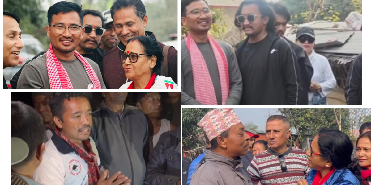 ओली र बालेन उम्मेदवार रहेको झापा ५ मा फरक फरक चुनावी रणनीति