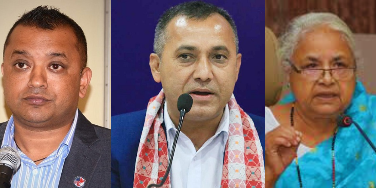 गगन थापा र विश्वप्रकाश बालुवाटारमा, एमालेलाई चुनावमा भाग लिन मनाउन प्रयास गर्ने