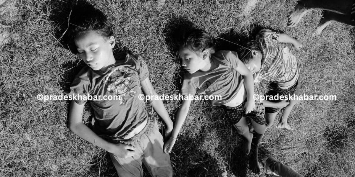 झापामा माछा मार्ने क्रममा खोलामा डुबेर तीन बालिकाको मृत्यु