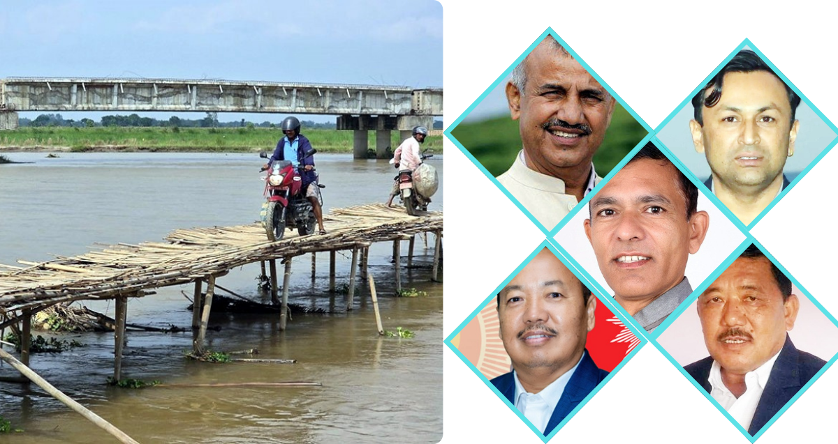 झापा ४ का उम्मेदवार मत माग्छन , मतदाता पुल