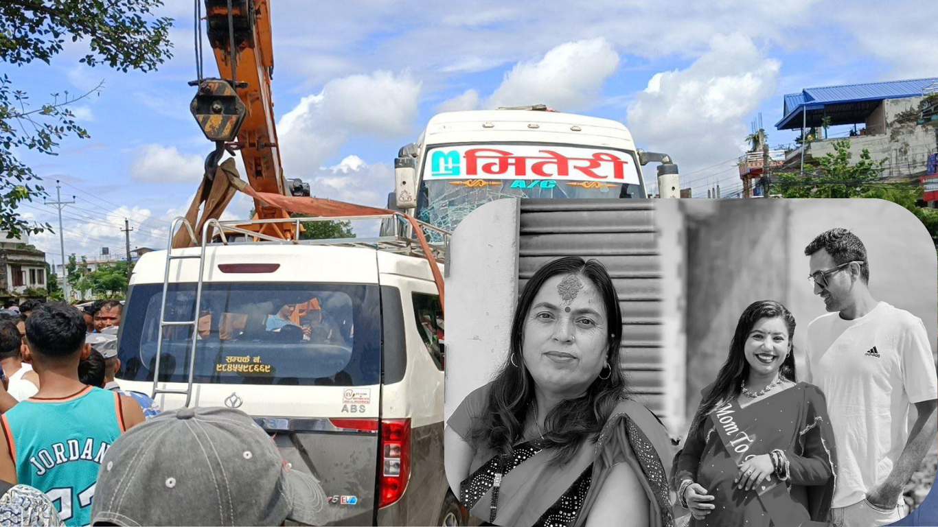 चितवन दुर्घटना : १५ गते सन्तान जन्माउँदै थिइन्,पति र सासूसँगै अस्ताइन्