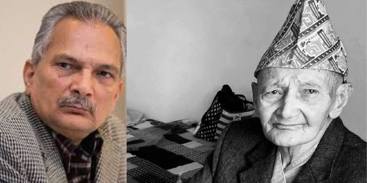 बाबुराम भट्टराईका पिता भोजप्रसादको निधन