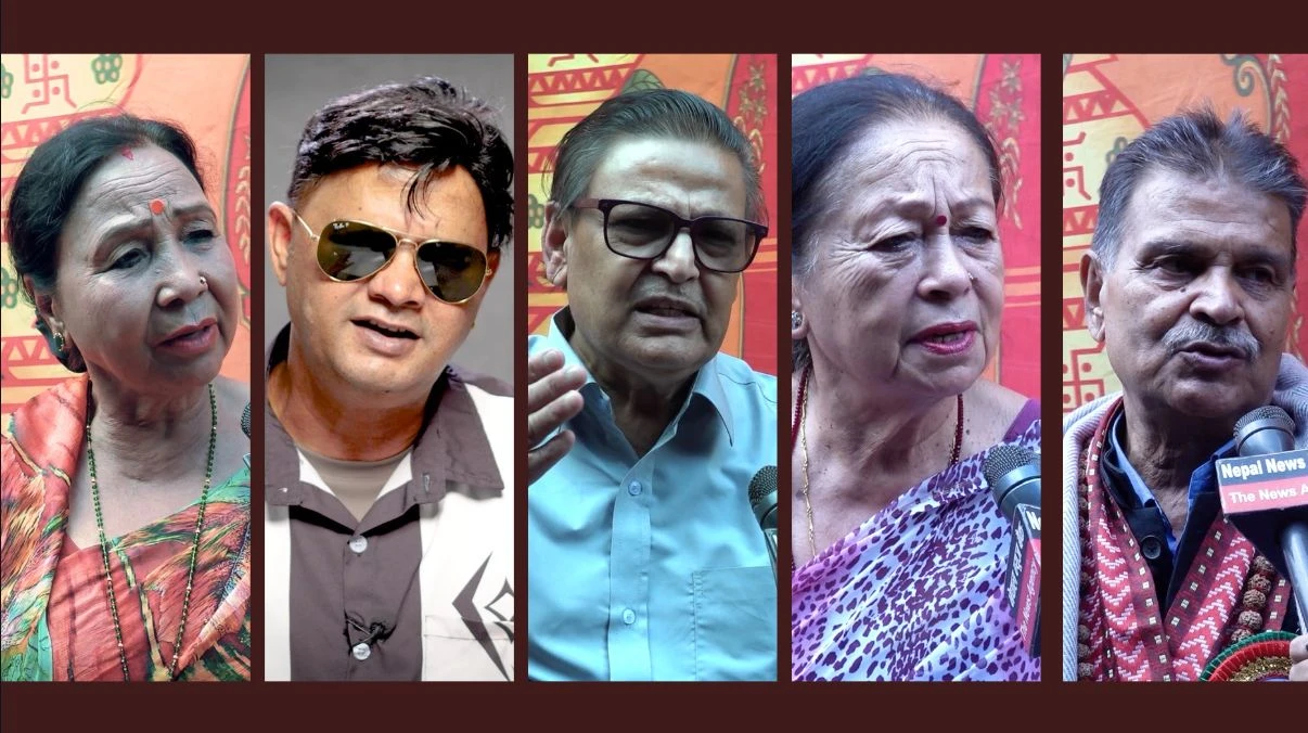 कलाकारको दसैँ : कतै विपत्तिको पीडा, कतै बाल्यकालको सम्झना
