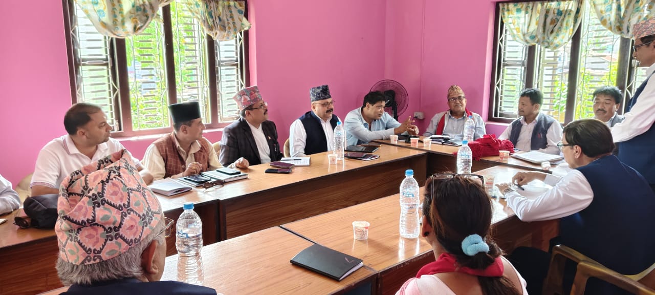 बृहत्तर वराहक्षेत्र विकास समितिमा पदाधिकारीद्वारा पदभार ग्रहण