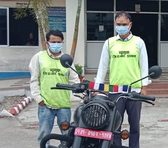 इलाममा मोटरसाइकल चोरी गर्ने दुई जना पक्राउ