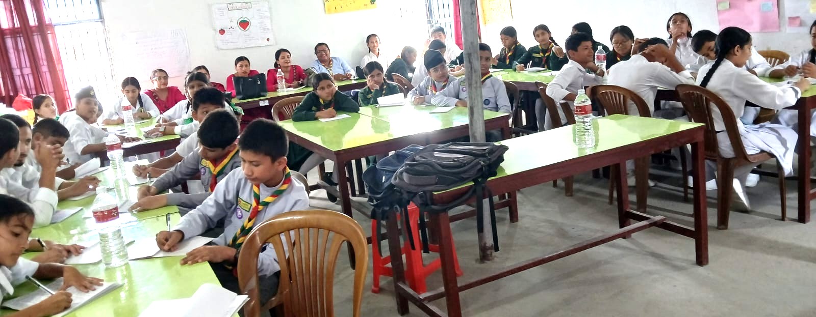विद्यार्थीको नेतृत्व विकासका लागि उद्घोषण र माइन्यूट लेखन तालिम सम्पन्न