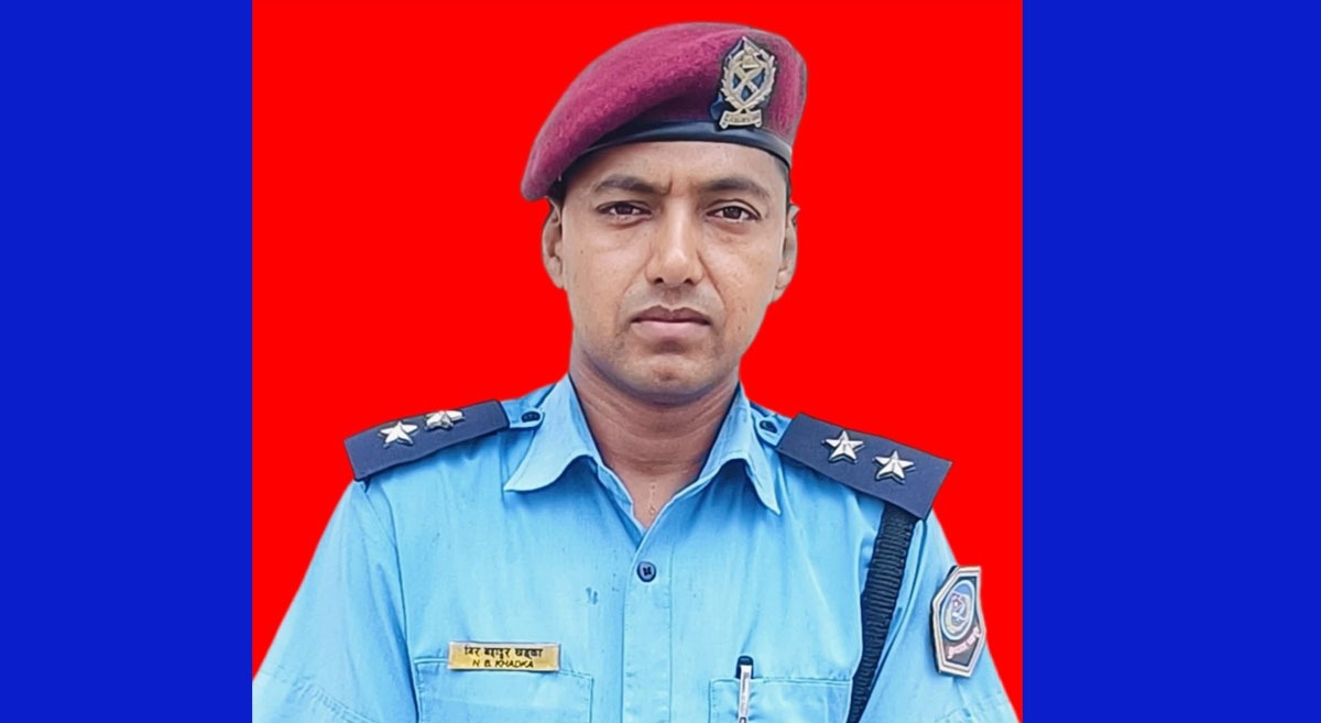 मोरङका निर बहादुर खड्का ‘जेठ महिनाको सर्वोत्कृष्ट प्रहरी’ घोषित