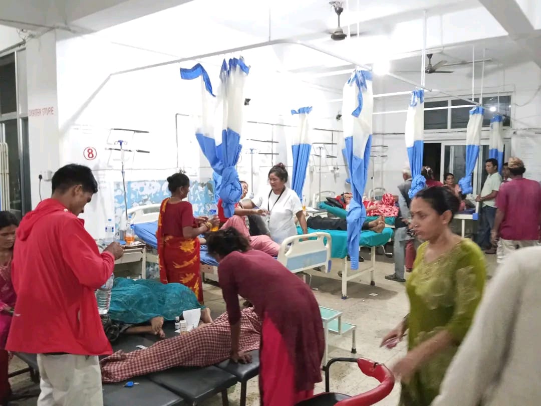 उदयपुरमा जन्मदिनको भोज खाँदा २७ जना बिरामी