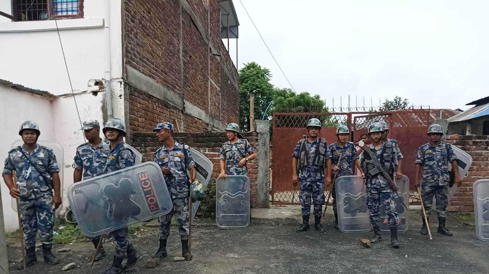 विराटनगरको बाल सुधार गृहमा झडप, एक प्रहरी घाइते