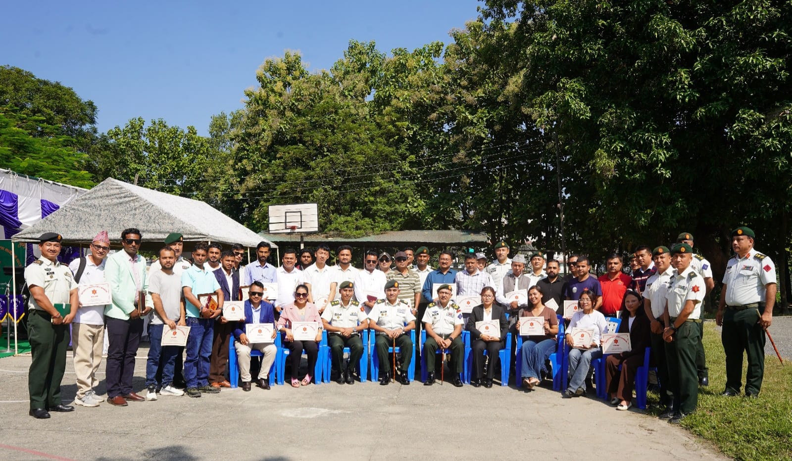 नेपाली सेनाद्वारा सञ्चारकर्मीका लागि चार दिने अभिमुखीकरण तालिम सम्पन्न