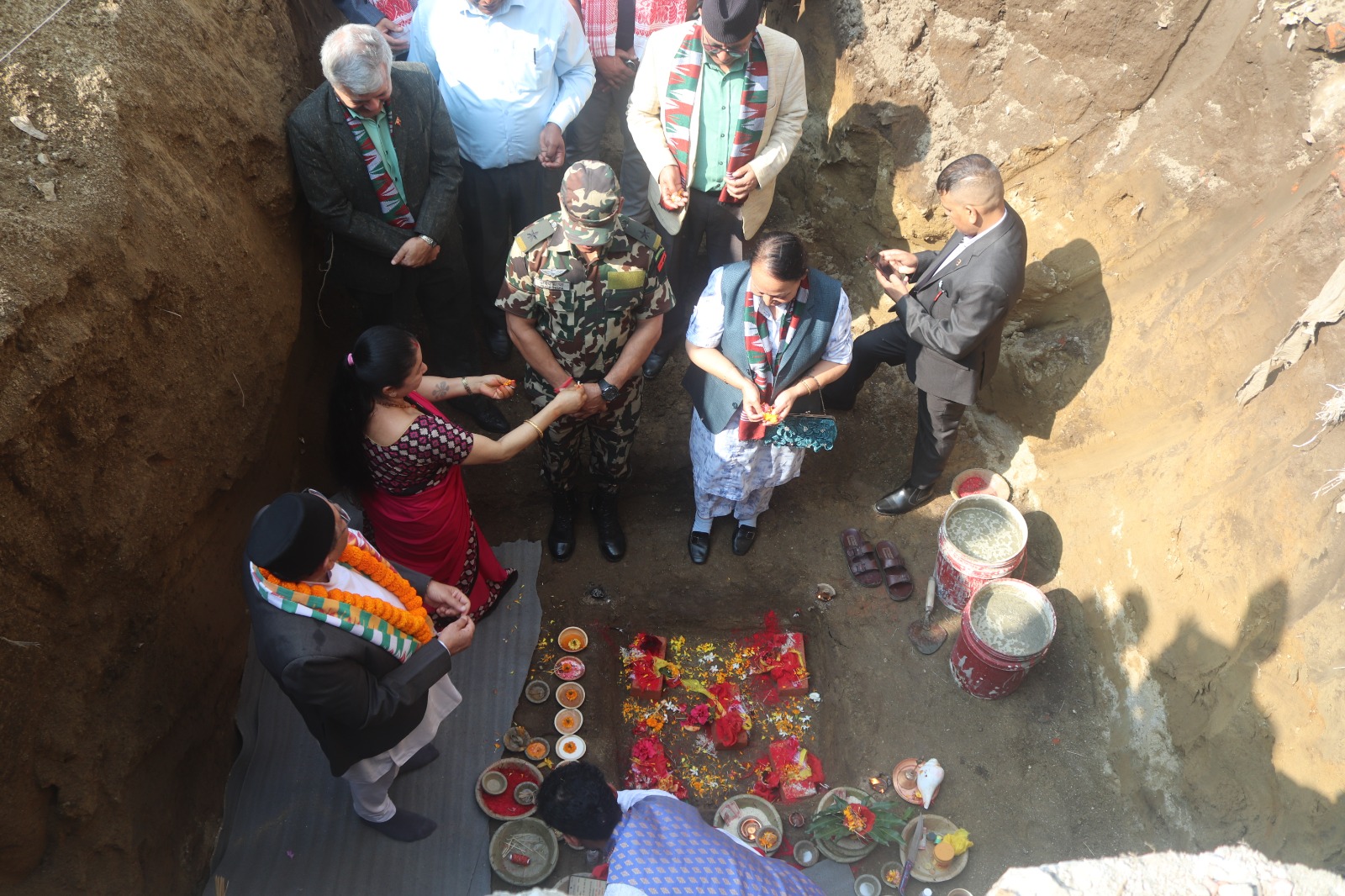 देबी माध्यमिक विद्यालयमा नयाँ भवन शिलान्यास