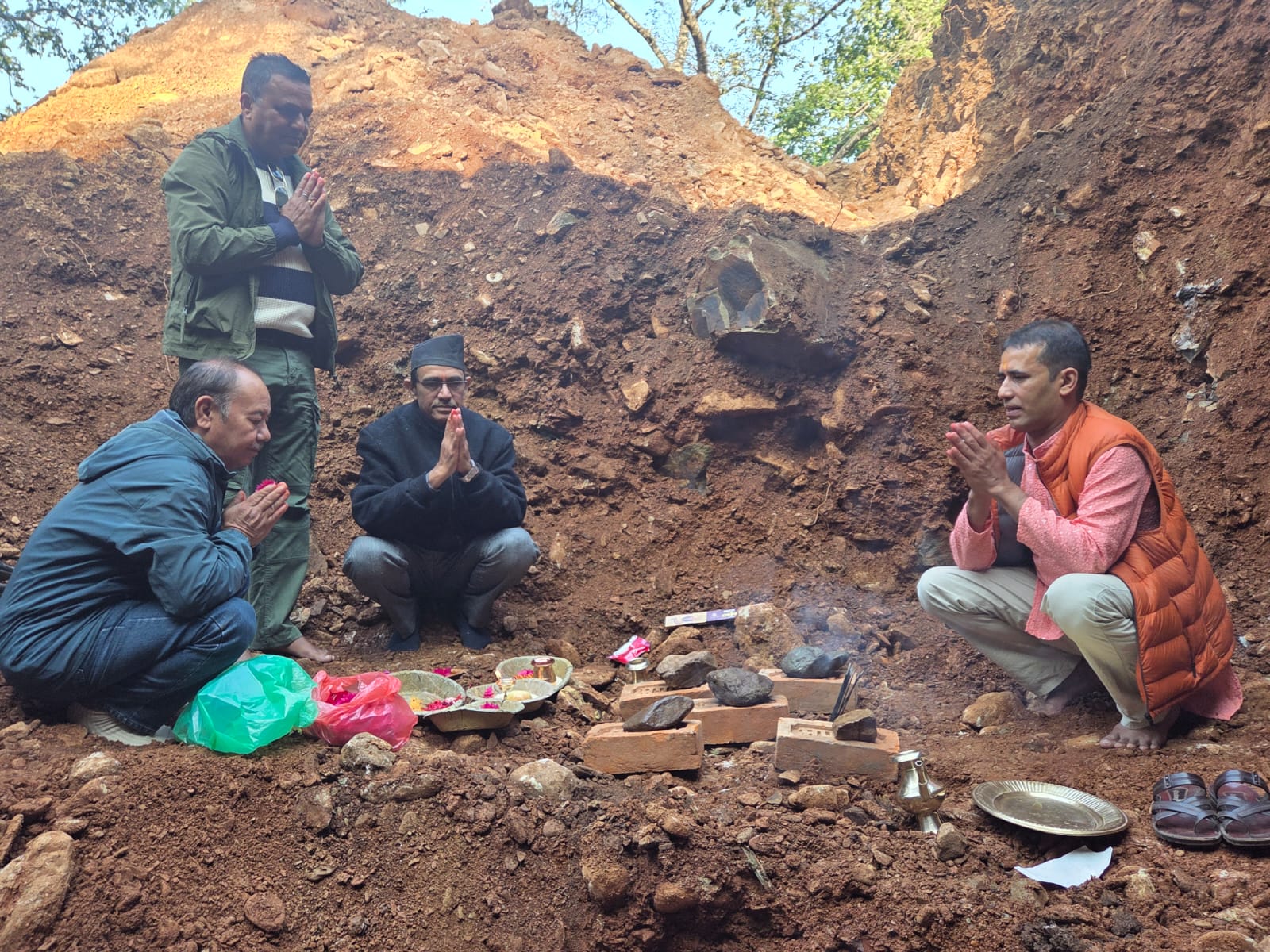 केन्द्रीय प्रविधि क्याम्पस धरानमा प्रशासनिक भवनको शिलान्यास