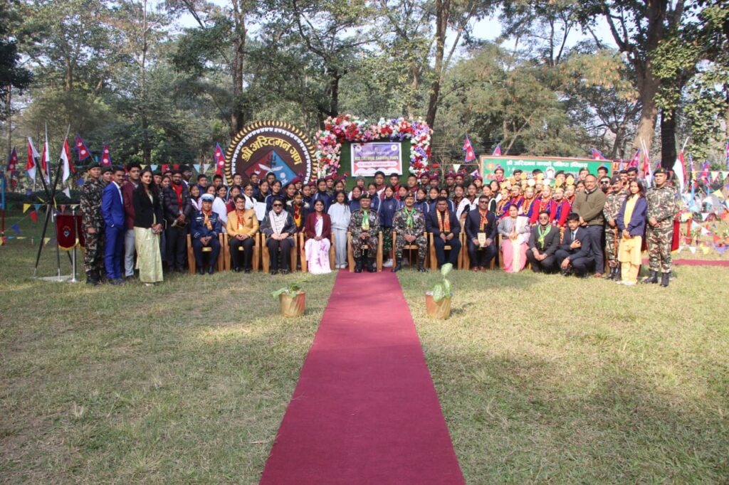 अरिदमन गणमा एनसीसी अल्मुनाईको वार्षिकोत्सव