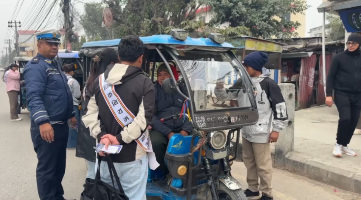 लाइसेन्सविहीन र अवैध सफारी नियन्त्रणका लागि विराटनगरमा ‘सुरक्षित चालक’ अभियान सुरु