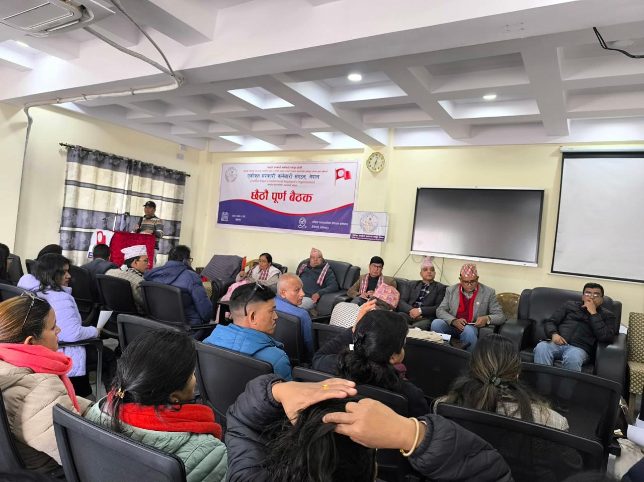 निजामती सेवा ऐनलाई प्राथमिकता दिन राजनीतिक दललाई एकीकृत सरकारी कर्मचारी संगठनको आग्रह