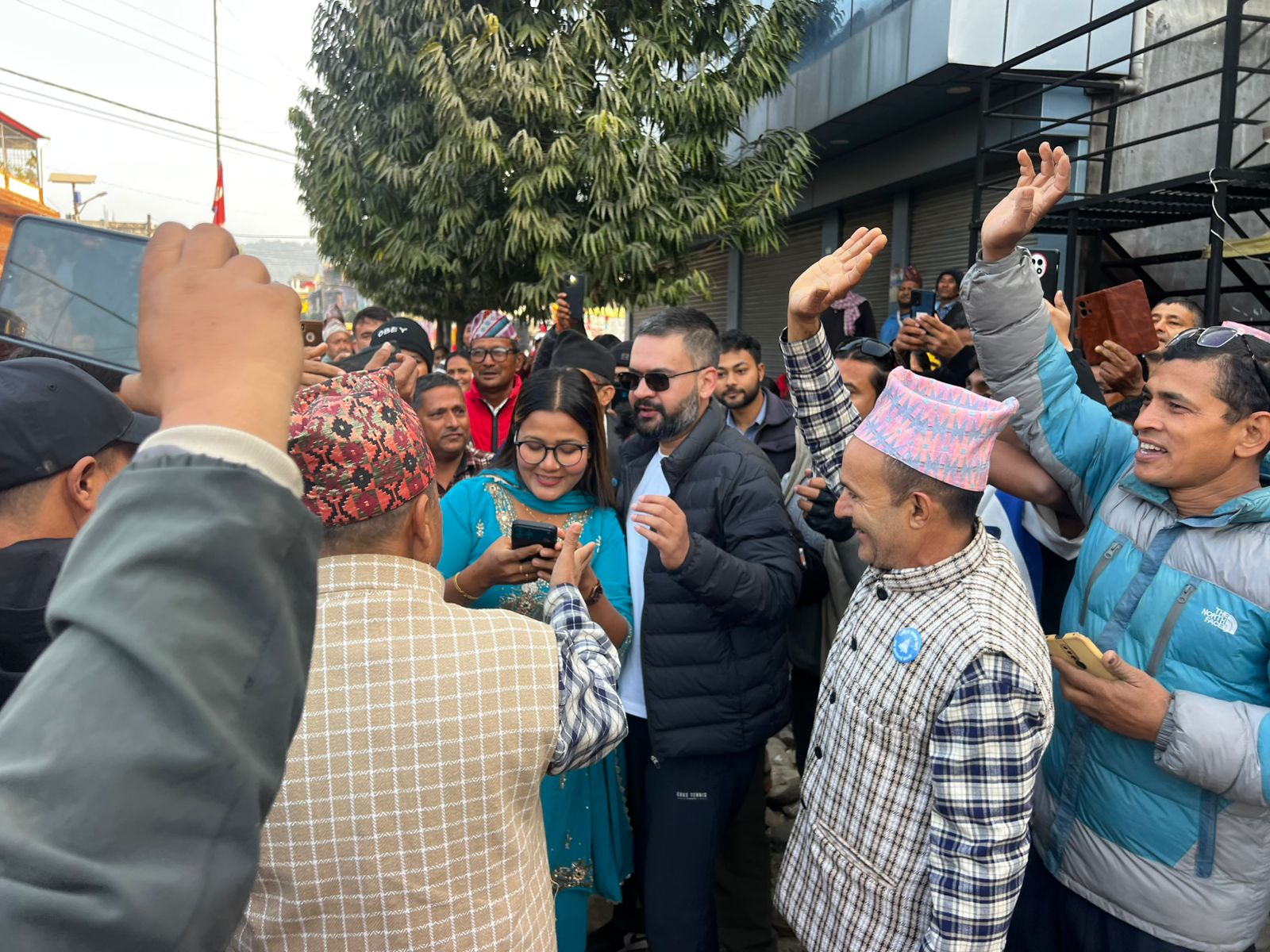 उदयपुर क्षेत्र नम्बर १ मा बालेनको चुनावी दौडाहा