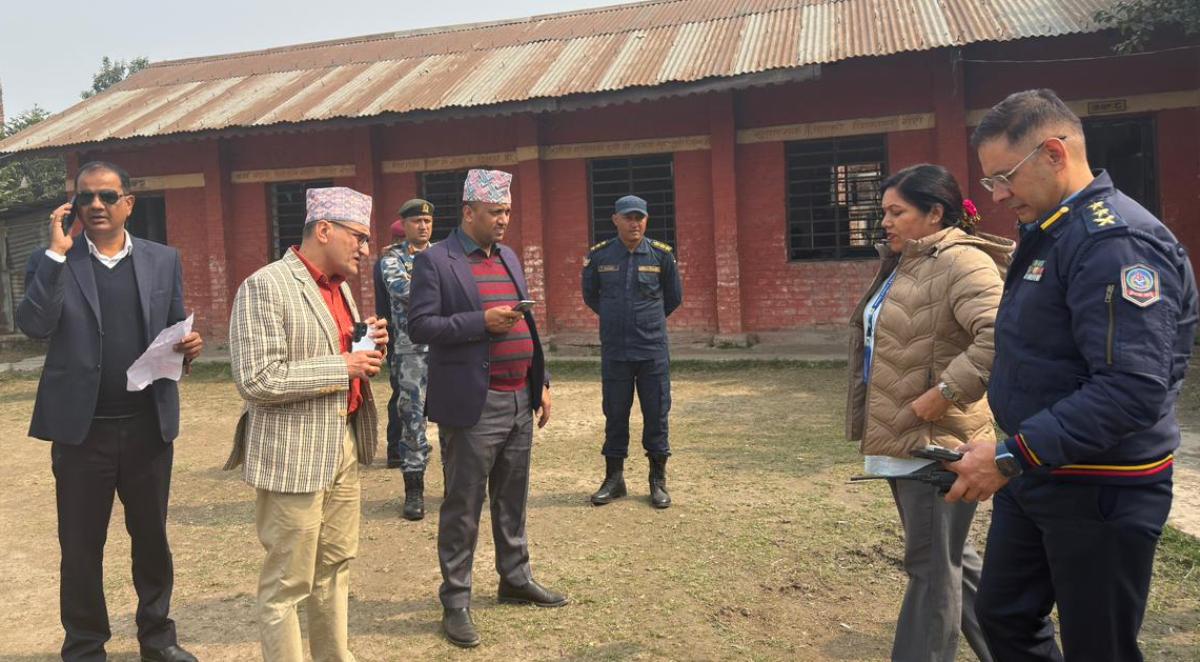 मोरङमा निर्वाचन लक्षित कडा सुरक्षा, मतदानस्थलको संयुक्त अनुगमन