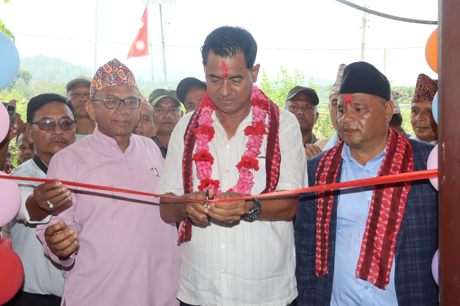 चौदण्डीगढी–९ मा सुविधा सम्पन्न वडा भवन उद्घाटन, वडा नम्बर १ बाहेक सबै वडामा आफ्नै भवन