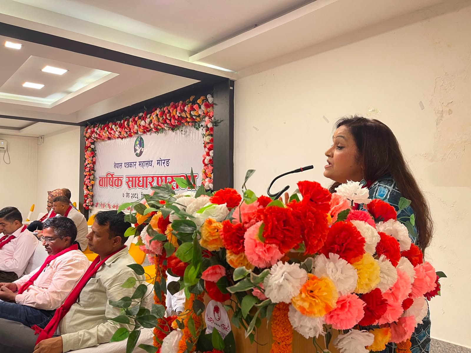 सरकारविरुद्ध आन्दोलनमा उत्रिन पत्रकारलाई अध्यक्ष शर्माको आह्वान